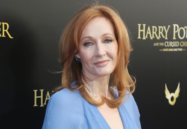 J.K. Rowling na estreia em Broadway de "Harry Potter e a Criança Amaldiçoada partes 1 & 2", 2018