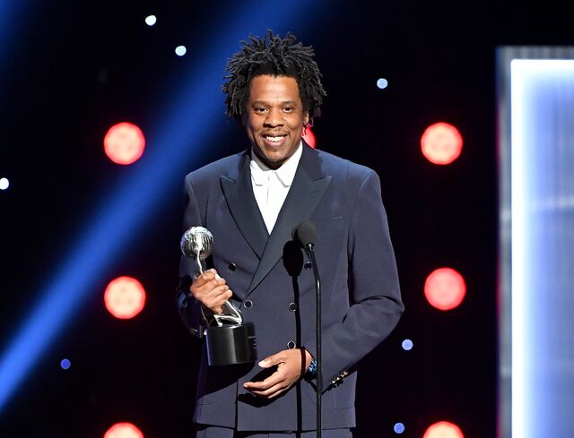 Jay-Z durante os 50º NAACP Image Awards em Hollywood, 2019