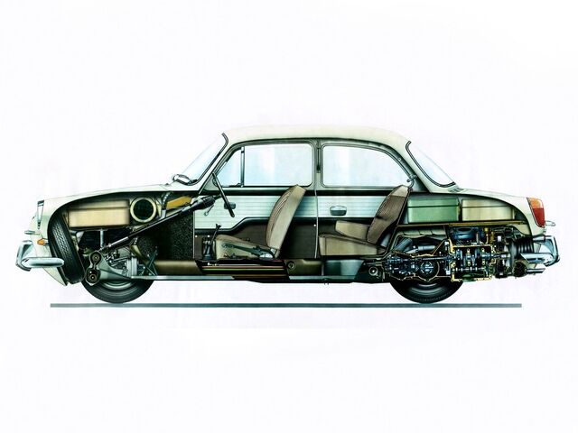 Raio-X ao Volkswagen Type 3 Limousine