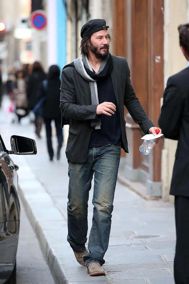 Em 2014 durante um passeio pelo bairro Marais em Paris