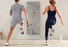 O novo acessório de treino: um espelho virtual