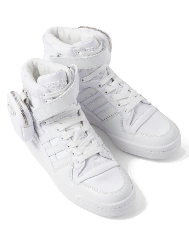 Adidas para Prada Re-Nylon Forum high-top