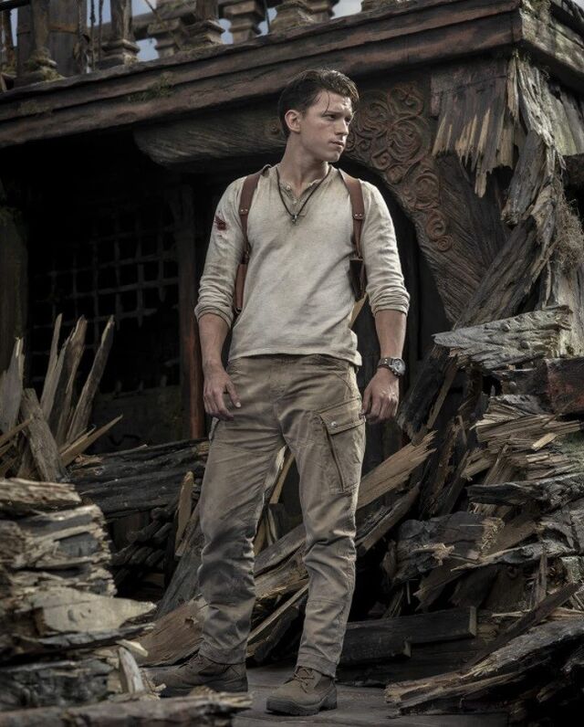 Tom Holland em 'Uncharted' (2022)
