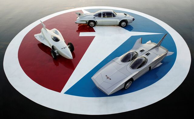 General Motors Firebirds I, II, III (1954-58) Harley Earl