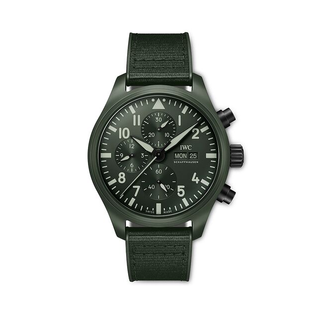 IWC Pilot’s Watch Chronograph Top Gun Edition Woodland