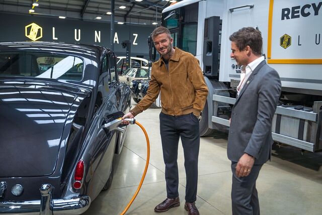 David Beckham e David Lorenz