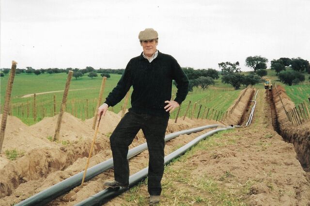 Thomaz de Lima Mayer na vinha