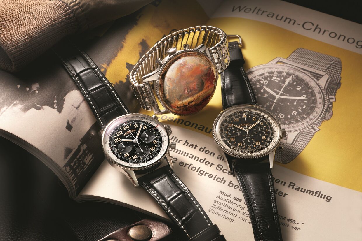 Navitimer Cosmonaute Edição Limitada, o primeiro relógio de pulso suíço no espaço, e um Cosmonaute histórico de 1962