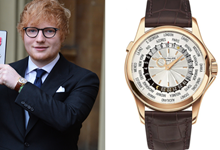 Ed Sheeran e a sua requintada coleção de relógios