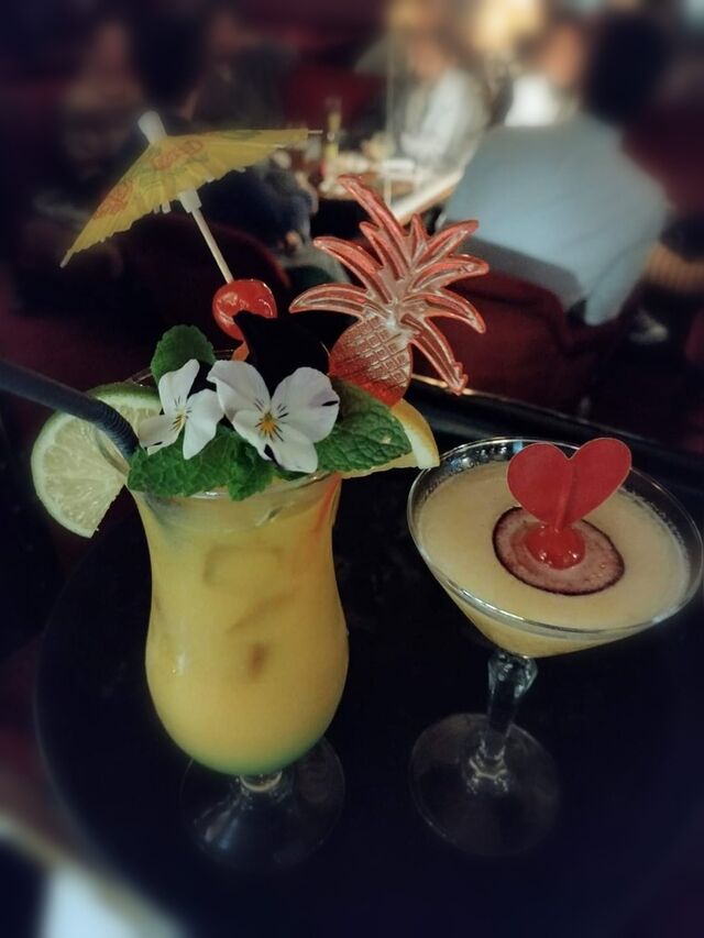 Piña Colada e o Mary Jane, da autoria do Chef de bar do Procópio, José Barros
