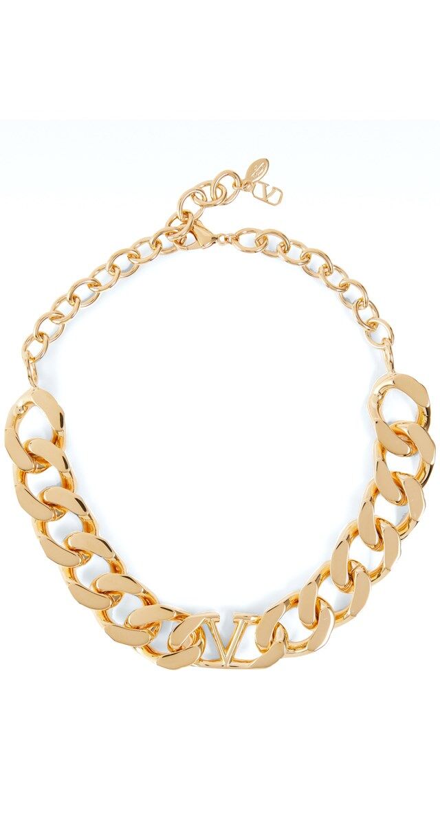 Colar VLogo em metal, € 890, Valentino Garavani