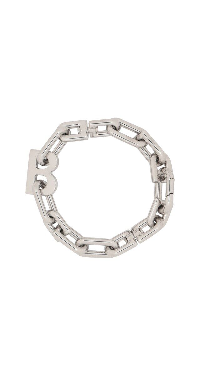 Pulseira em metal, €550, Balenciaga