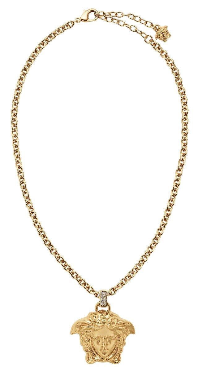 Colar La Medusa em metal, € 380, Versace