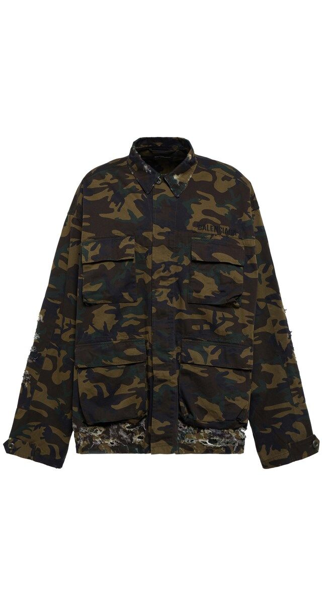 1. Camisa em algodão estampado, € 1500, Balenciaga