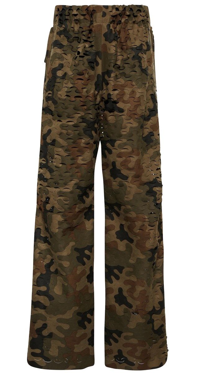 2. Calças largas recortadas e estampadas, € 795, Dries Van Noten