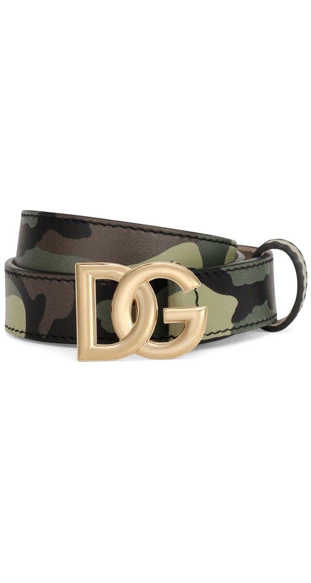 6. Cinto em pele estampada, € 165, Dolce & Gabbana