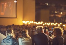 Cinema à luz da lua de volta a Lisboa