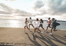 Correr pelos oceanos no Estádio da Luz