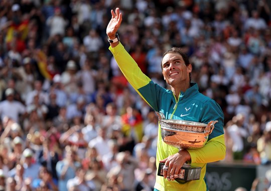 Quanto ganhou Rafael Nadal com o Roland Garros?