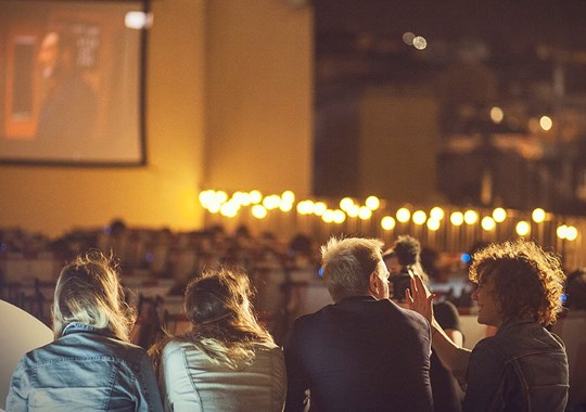 Cinema à luz da lua de volta a Lisboa