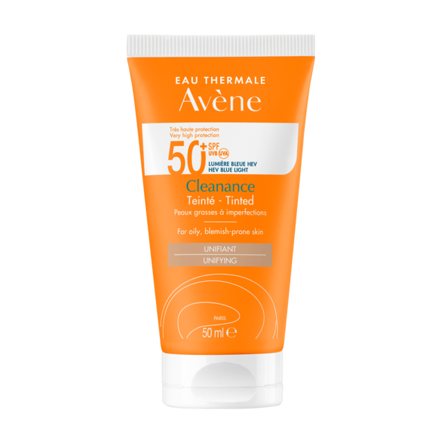 Cleanance Solar com cor SPF 50+, €19,95, Avène