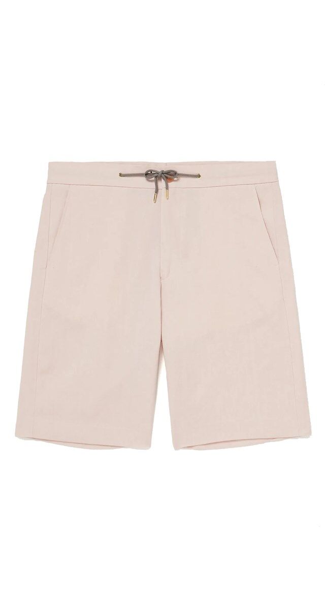 Calções em linho, € 350, Paul Smith