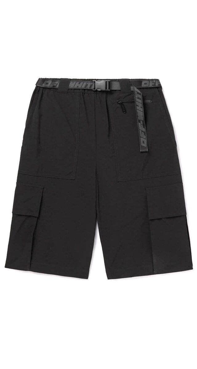 Calções cargo em algodão, € 545, Off-White