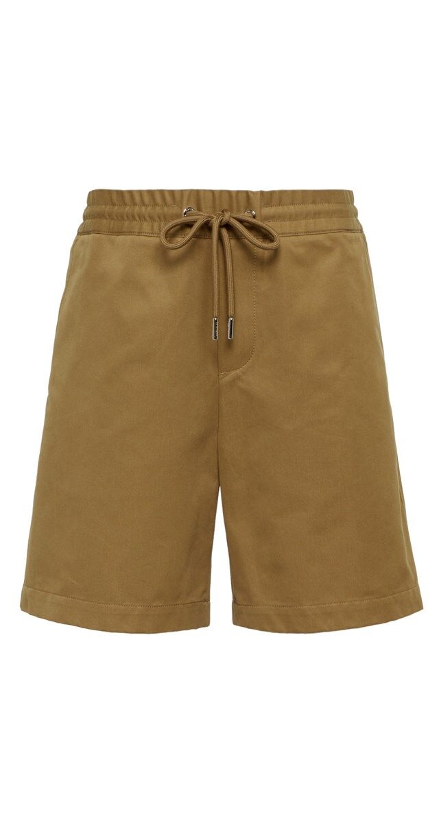 Calções em algodão, € 450, Moncler