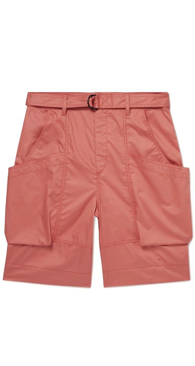 Calções cargo em cetim de algodão, € 450, Isabel Marant