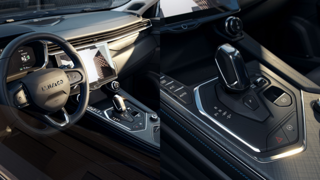 Cockpit e Consola Lynk & Co 01