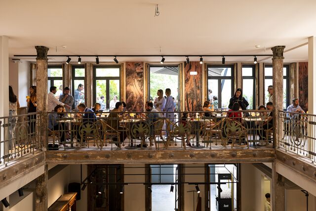 Área do restaurante Eleven Lab Concept