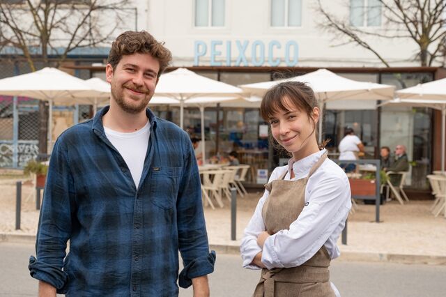 André Lucas e Constance Bauer