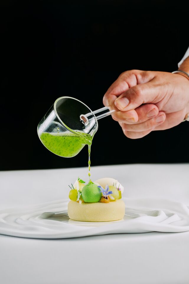 Caminho das índias - maçã verde com pepino e especiarias