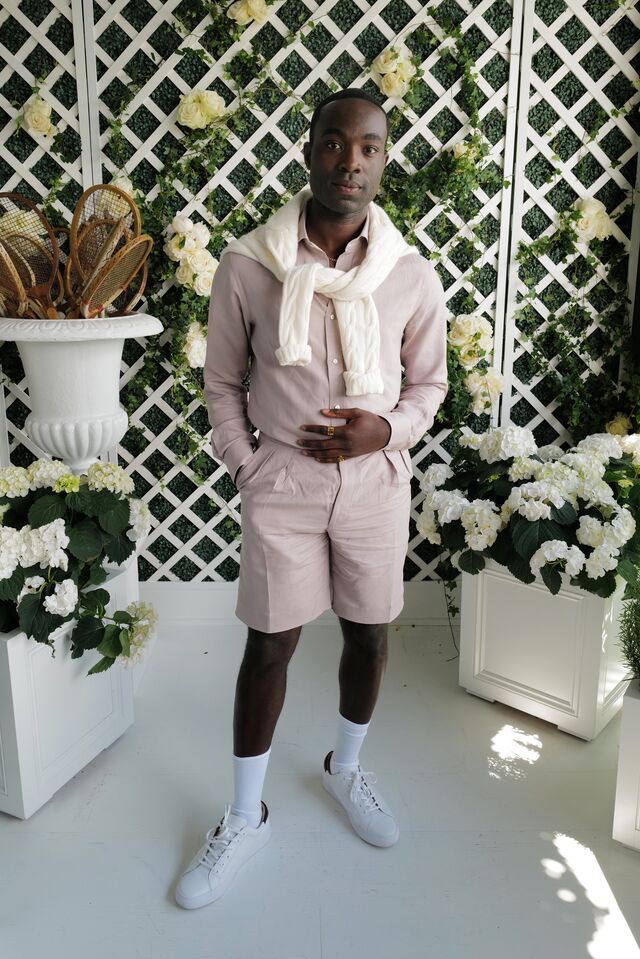 Paapa Essiedu em Ralph Lauren
