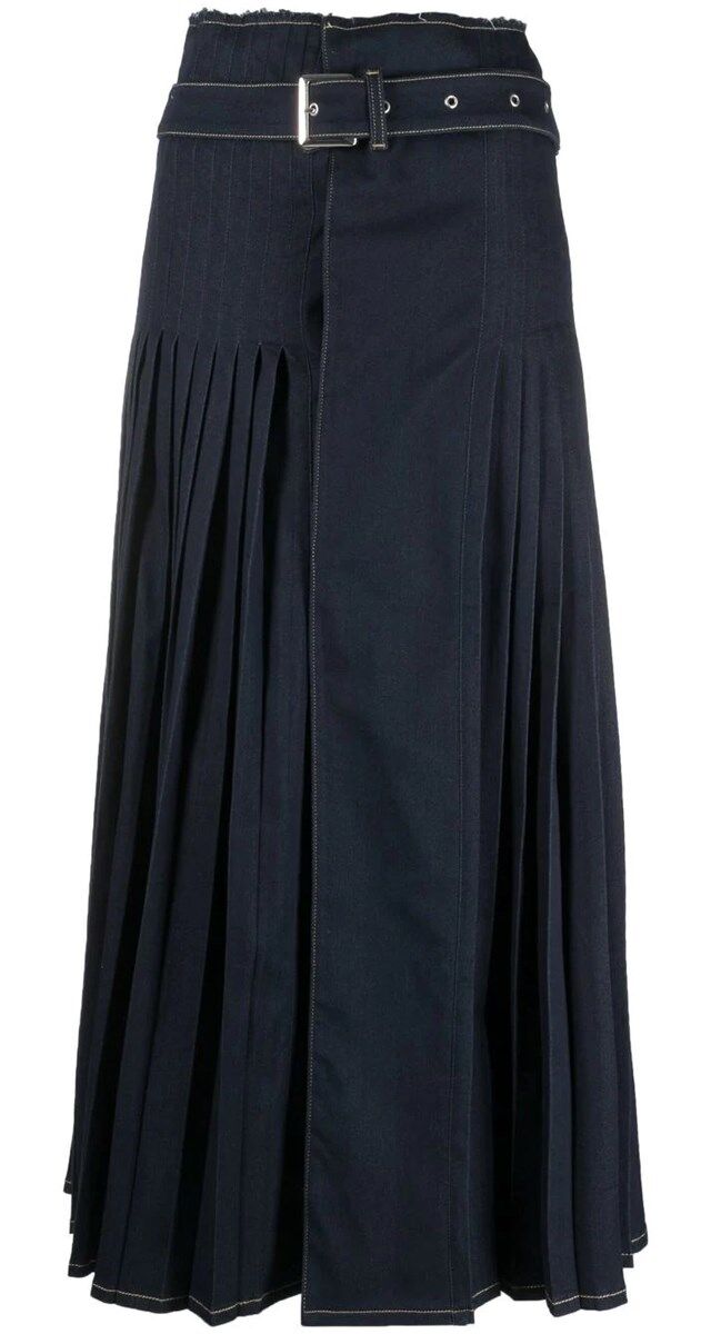 Saia em ganga, €599, Karl Lagerfeld x Alled-Martinez