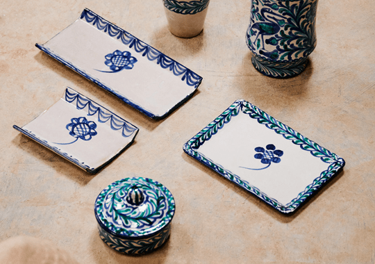 Uma coleção de cerâmica inspirada numa técnica ancestral