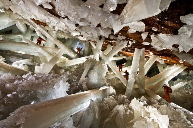 A gruta de Naica, no México, é o maior geode do mundo