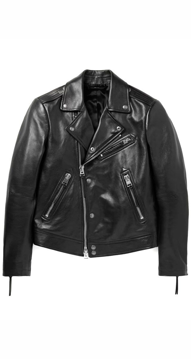 Blusão em pele, €5890, Tom Ford