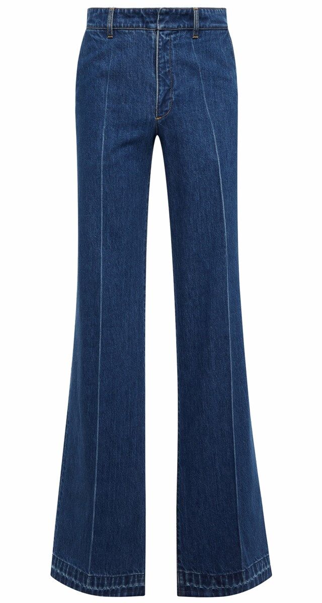 Calças de ganga, €890, Valentino