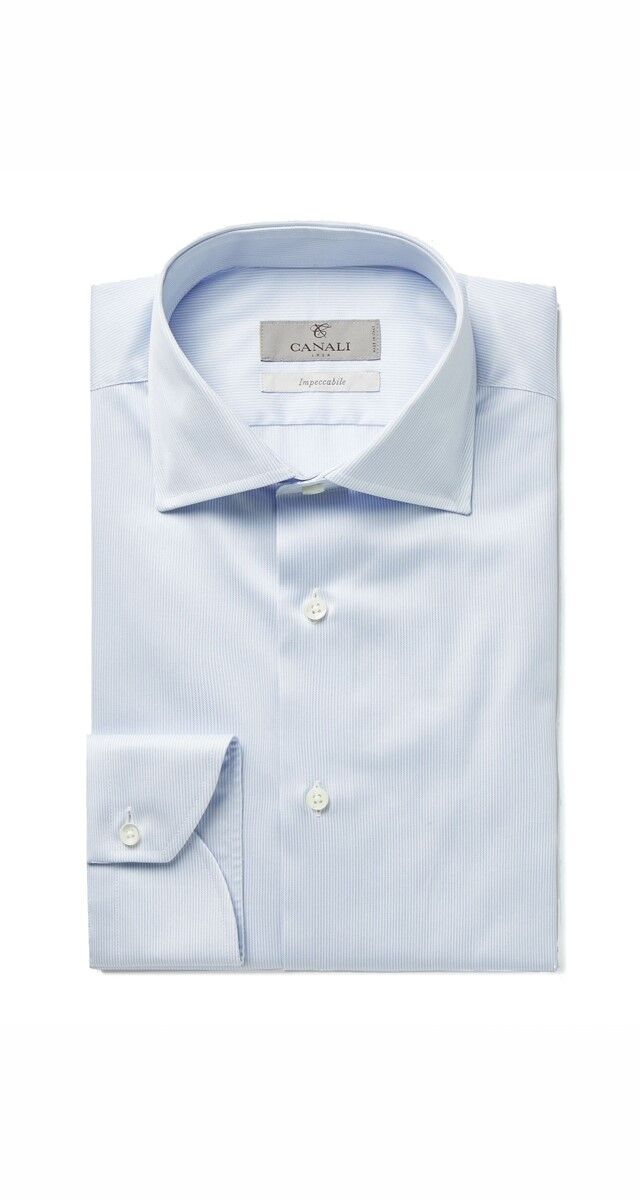 Camisa em popeline de algodão, €205, Canalli