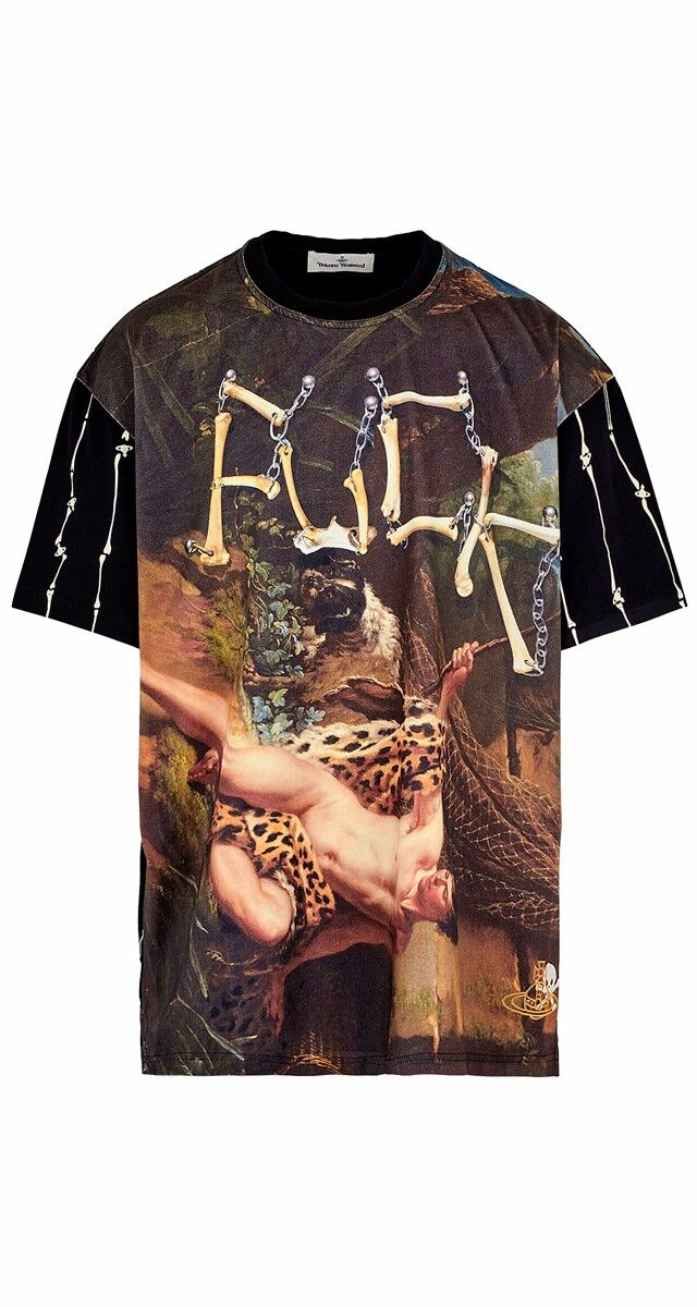 T-shirt Fisherman em algodão estampado, €280, Vivienne Westwood