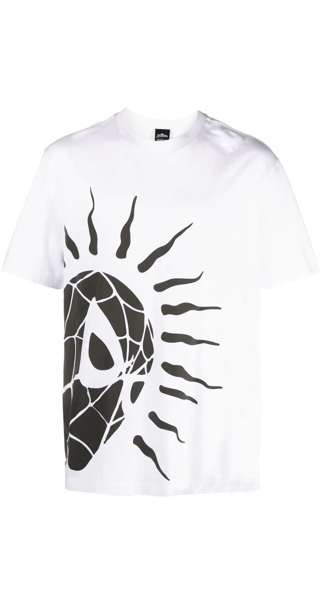 T-shirt Spider-Man em algodão estampado, €261, Moncler