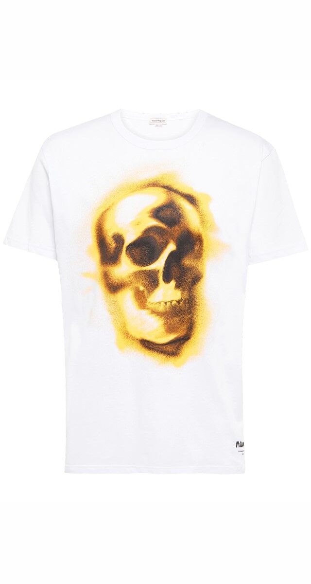 T-shirt em algodão estampado, €280, Alexander McQueen