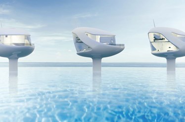 Já há casas no meio do oceano. São as Sea Pods
