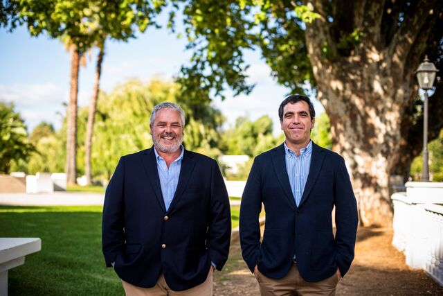 Enólogos do Ano - João Vicêncio (à esquerda) e Nuno Faria (à direita)