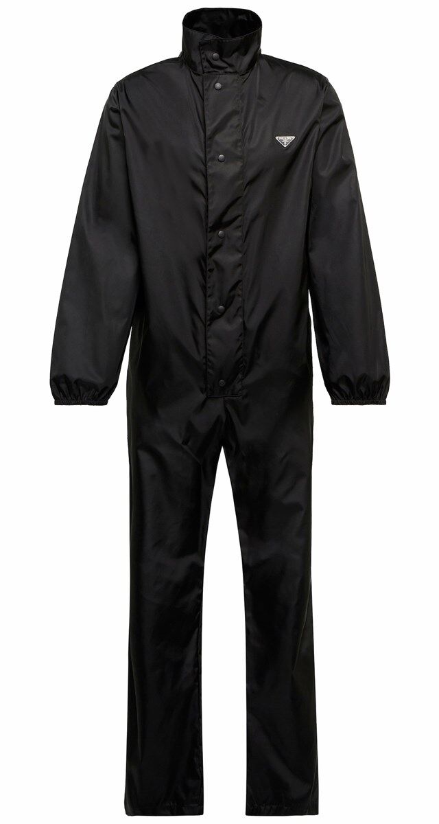 Macacão em nylon reciclado, € 1690, Prada