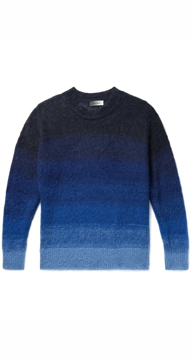 Camisola em malha mohair, € 420, Isabel Marant