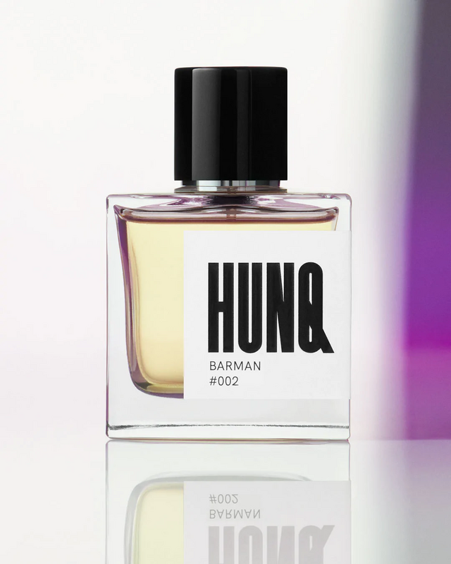 Barmain, com notas de lima, laranja e uva, da HUNQ Amsterdam.