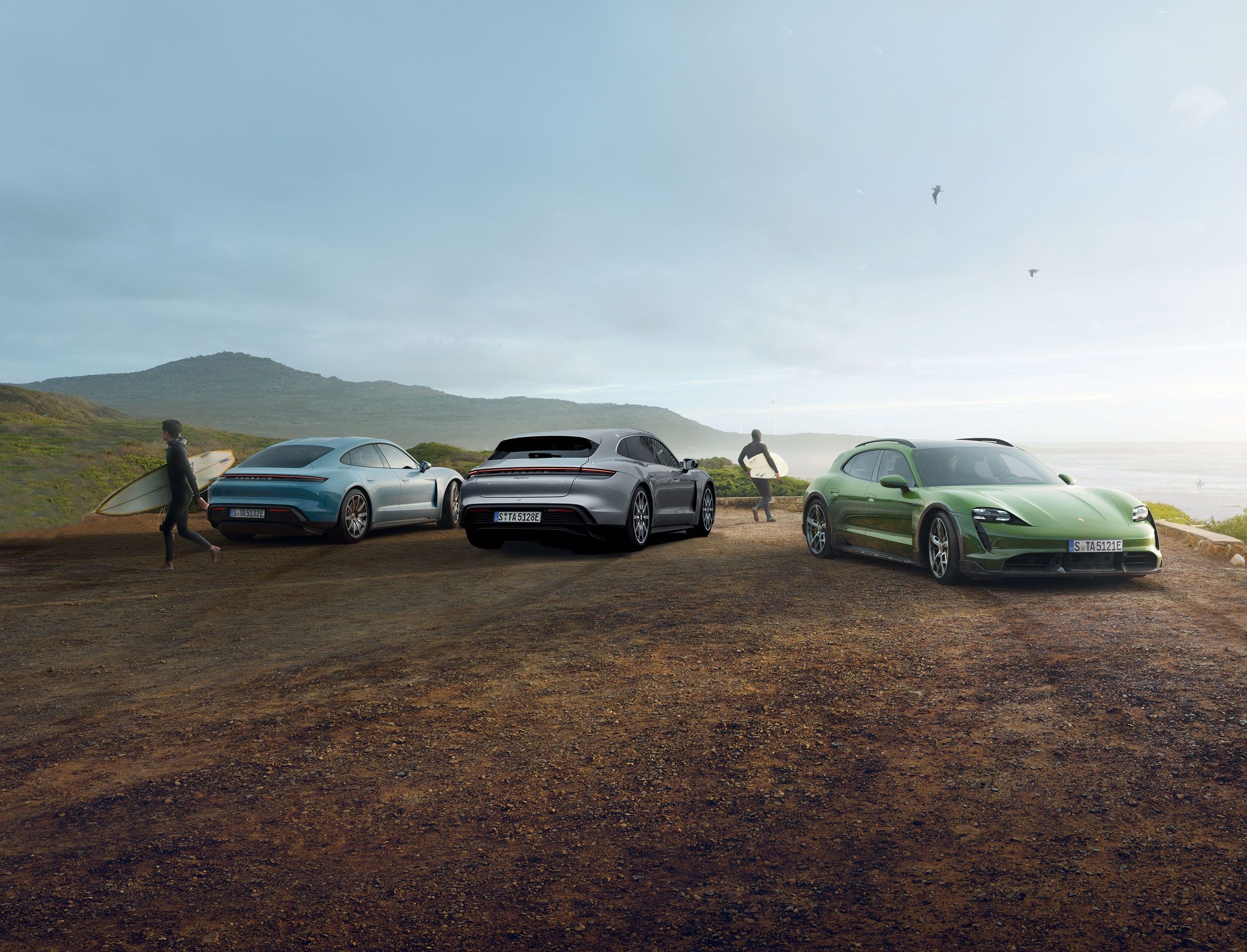 Porsche Taycan: alma elétrica, estilo inconfundível