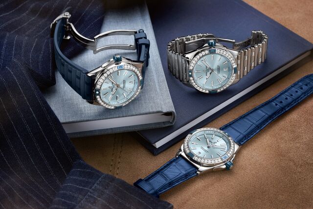 Super Chronomat Automatic 38 em azul glaciar